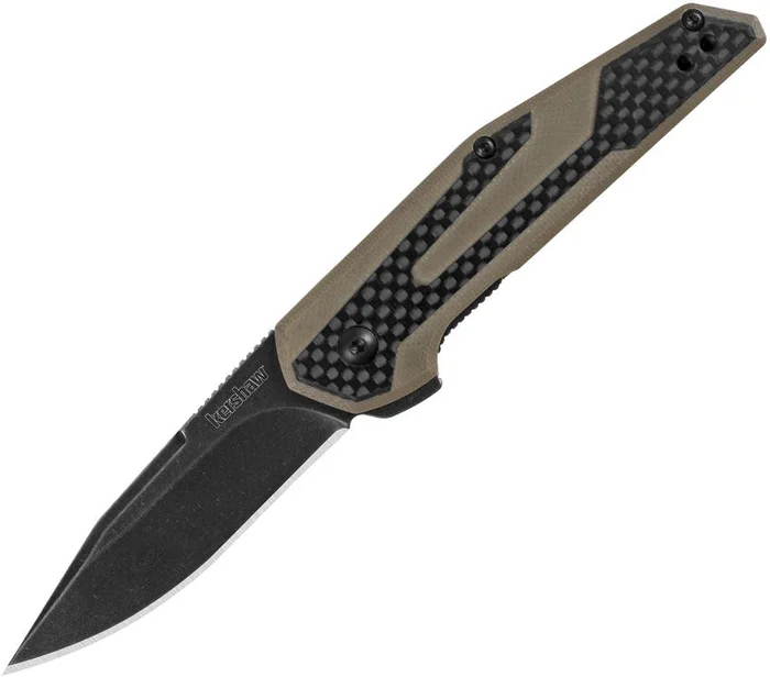 KS1160TANBWX – Kershaw Fraxion Linerlock Tan BW