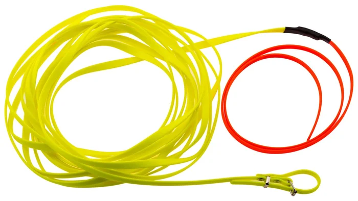 Laisse 10 m Biothane fluo pour chien – Country