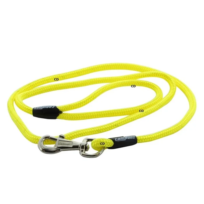 Laisse Simple Ronde Canihunt ALP Jaune 150CM