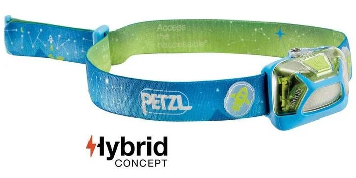 Lampe frontale enfant bleu TikKid PETZL