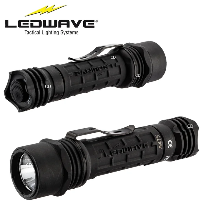 LAMPE LEDWAVE C-3 NOIR 535 LUMENS