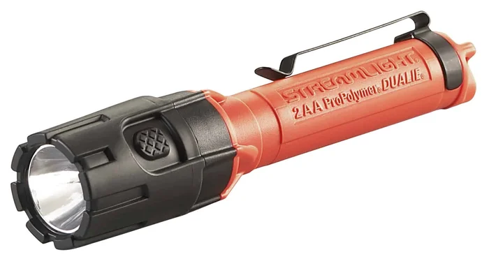 Lampe Streamlight dualie 2AA – Orange – Atex