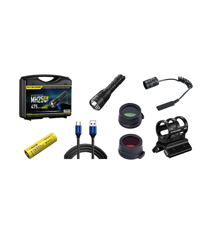 Lampe torche Multitask Hybrid 25V2 – 1300 Lumens