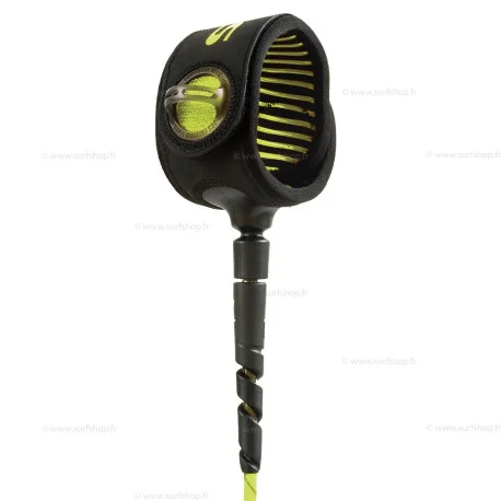 Leashes SurfFCS Leash Freedom Helix Comp – Cyber Lime
