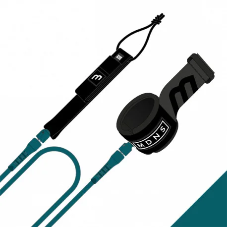 Leashes SurfMadness Long leash petrol 7mm
