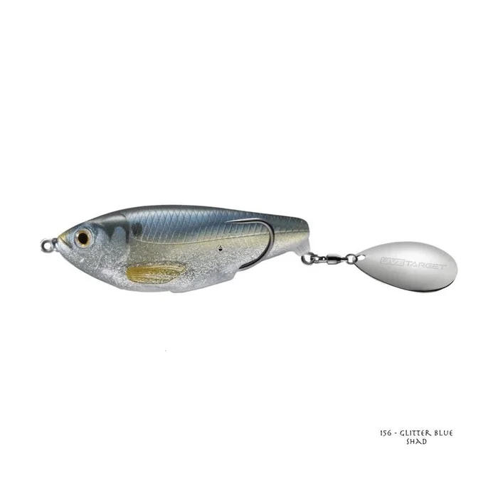 Leurre Souple Live Target Commotion Shad Hollow Body 7cm