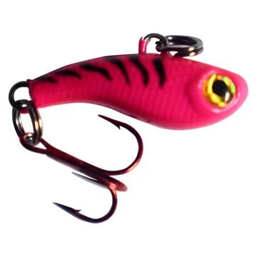 Leurre vibrant Kenders Tungsten T-Rip Mini – 3/4″ – Rose Tigre Lumineux