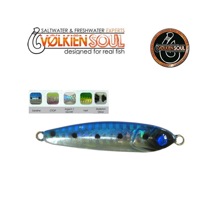 LEURRES CASTING JIGS VOLKIEN SOUL SLOW COMPAK 40G