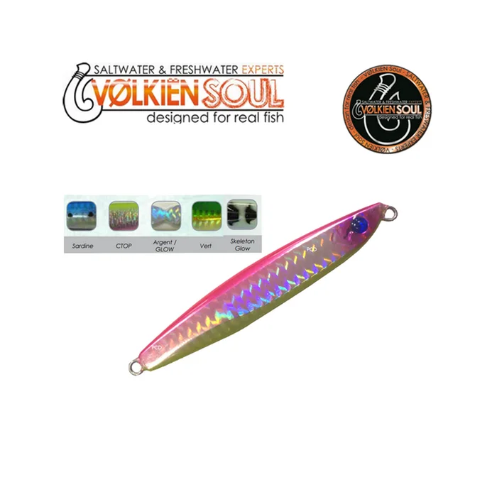 LEURRES CASTING JIGS VOLKIEN SOUL SLOW FATASS 40G
