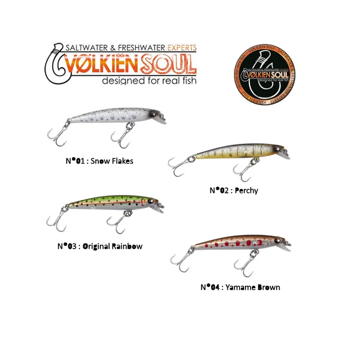 LEURRES COULANT VOLKIEN SOUL TINY TROUTIN 54