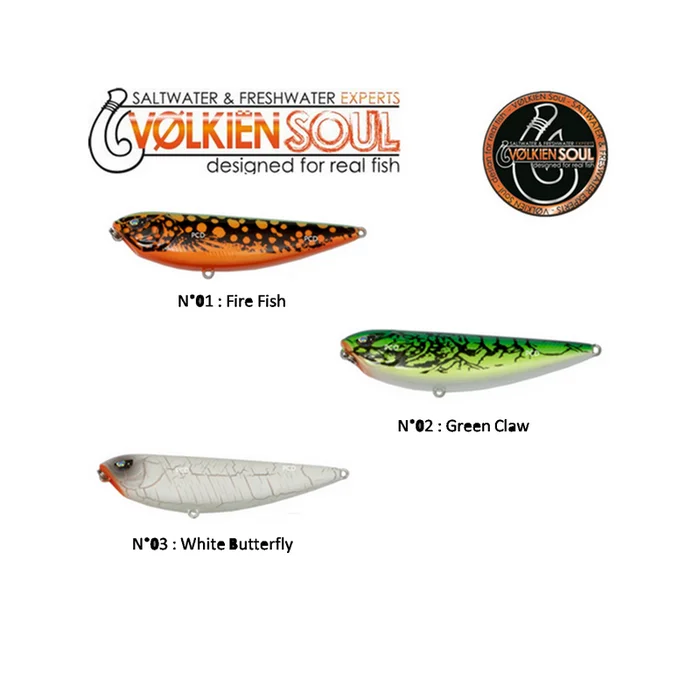 LEURRES DE SURFACE VOLKIEN SOUL AGRESSOR 85