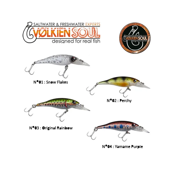 LEURRES FLOTTANT VOLKIEN SOUL VENOM LIT 55F