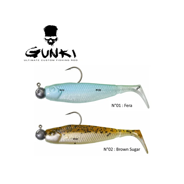 LEURRES GUNKI BOX G BUMP PRE-RIGGED 8CM PAR 28