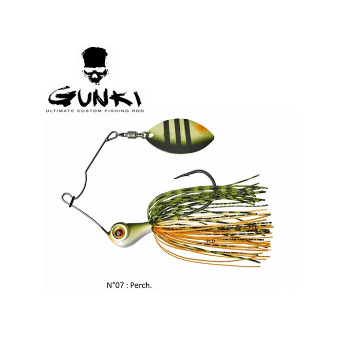LEURRES GUNKI SPINNERBAITS GENNAKER 10.5G