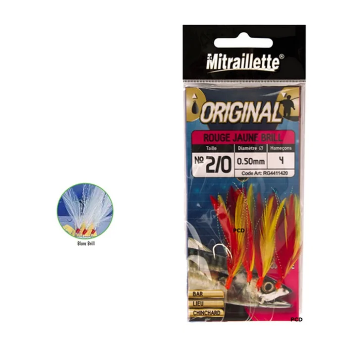 Leurres Ragot Mitrailette Original 5L N°6 Sur 0.30mm