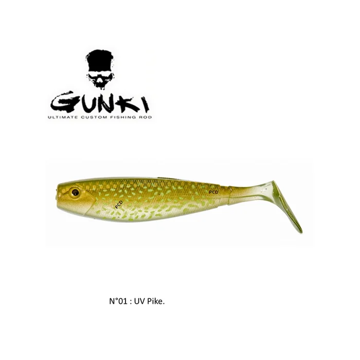 LEURRES SOUPLES GUNKI G BUMP GHOST 80 8CM PAR 60