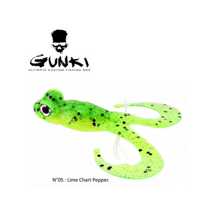 Leurres Souples Gunki Vmax Bull Frog 100 Par 2