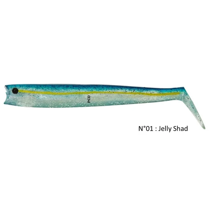 Leurres Souples Illex Nitro Slim Shad 150 Par 3