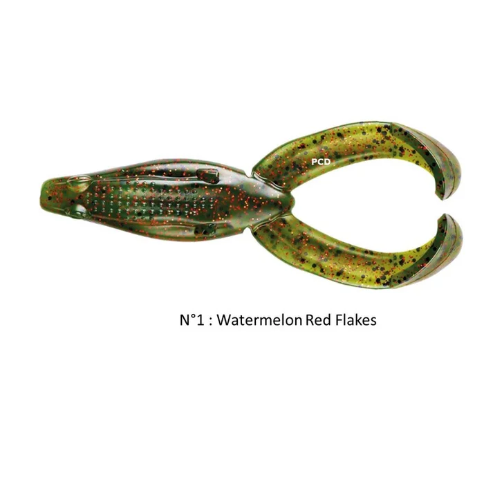 Leurres Souples Yum Tip Toad 115MM Par 5