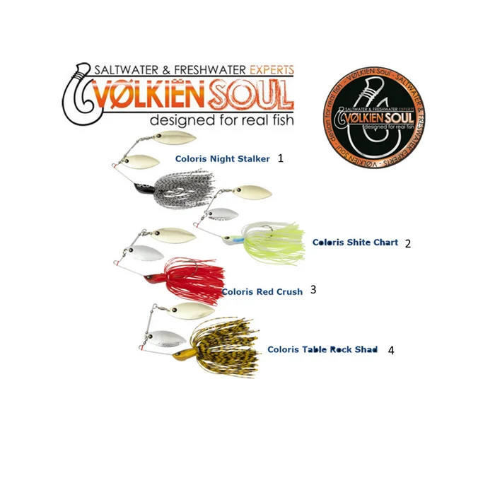 LEURRES SPINNERBAIT VOLKIEN SOUL HURRICANE SB 7G