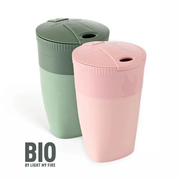 LMF2423911313 – Light my Fire lot de 2 Pack-up cup dustygreen/sandypink