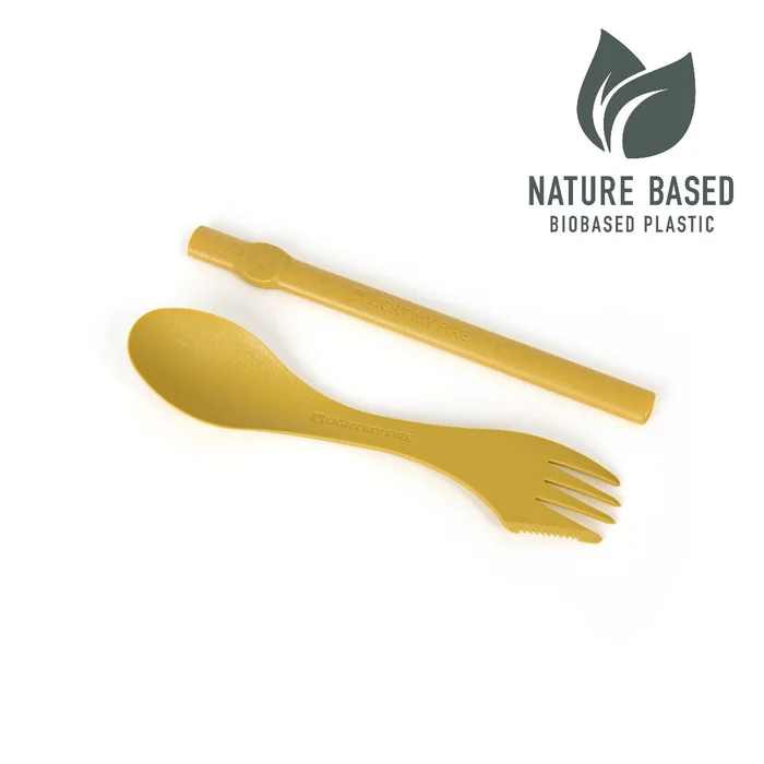 LMF2507710210 – Light my Fire set spork et paille Bioplastic Musty Yellow