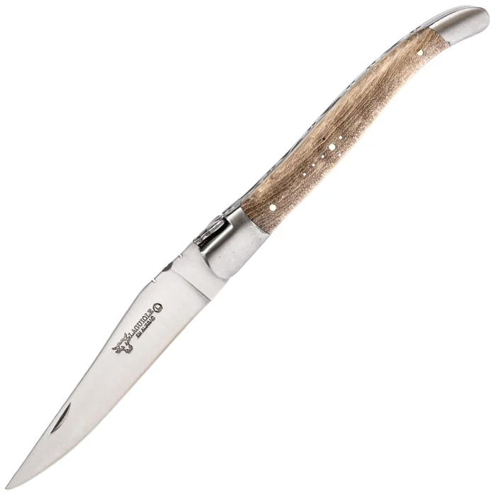 LO/212IIFFEEMSLEABRO-103 LAGUIOLE EN AUBRAC 12cm Erable marron