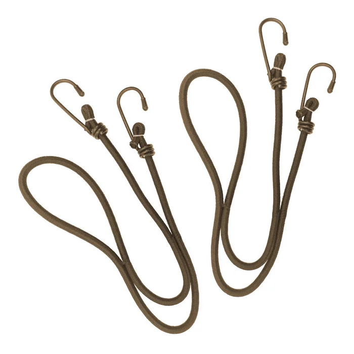 Lot/2 sandows EXPÉDITION L. 75 cm x Ø 6 mm – Tan