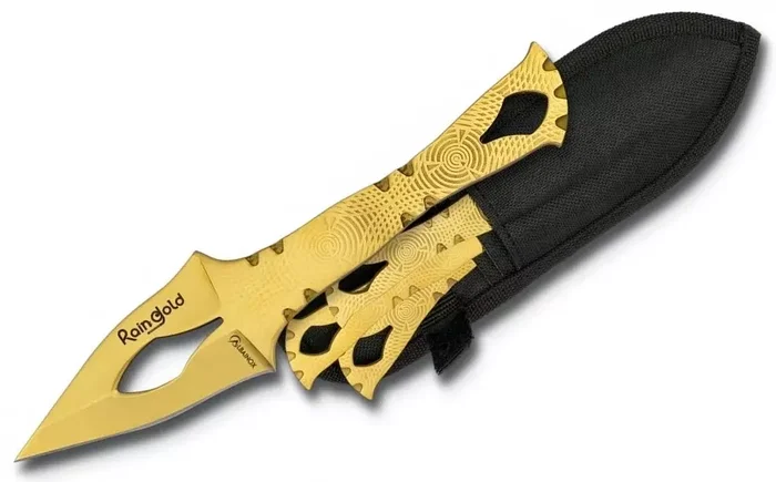 Lot 3 couteaux de lancer 17cm RainGold ALBAINOX