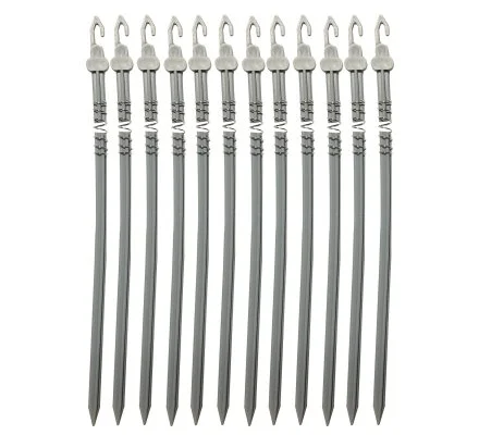 Lot de 12 piquets à ressort pour formes