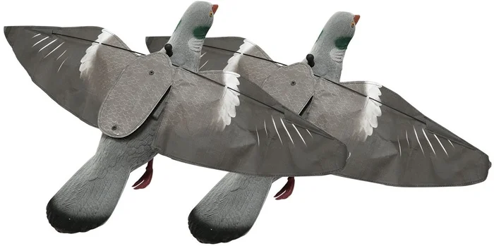 Lot de 2 appelants pigeon à ailes battantes Superflappeur