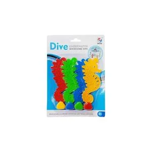 Lot de 4 jouets de bain en forme de hippocampes aquatique