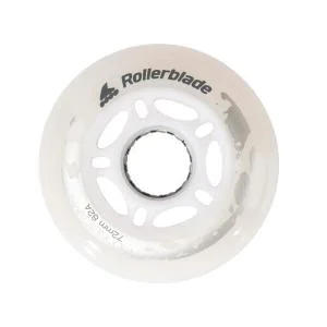 Lot de 4 roues de roller luminescente Moonbeams 72/82A