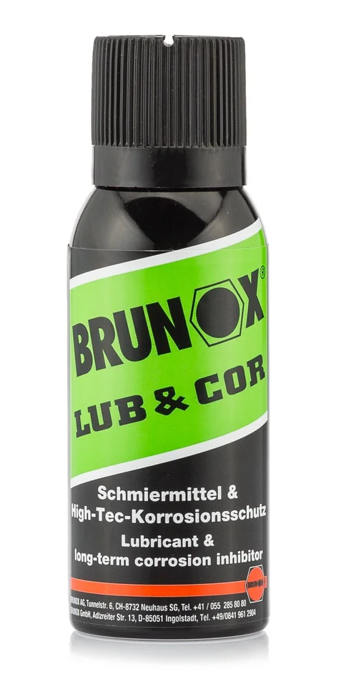 Lubrifiant Lub & Cor en aérosol Brunox 100 ml