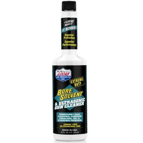 LUC-10918 – LUCAS OIL Extreme Duty Bore Solvent & Ultrasonic Gun Cleaner 473ml