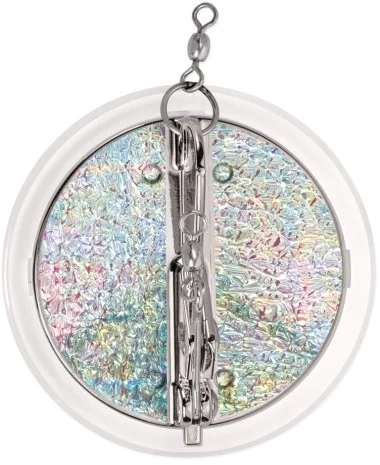 Luhr Jensen Dipsy Diver – Argent / Argent Fond Crush – 2 1/4″
