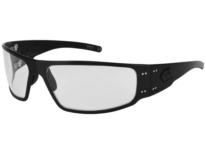 Lunette Balistique (ANSI Z87+)- MAGNUM MILSPEC – Cerakote Noire -Verres Clairs
