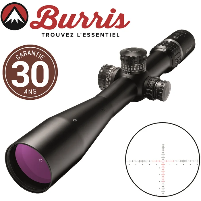 LUNETTE BURRIS XTREME TACTICAL XTR 2 5-25X50 RETICULE SCR