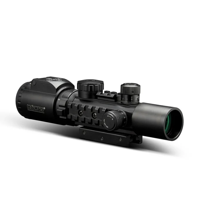Lunette de tir Konus Pro AS-34 2-6×28 – Ret. Mil-Dot IL