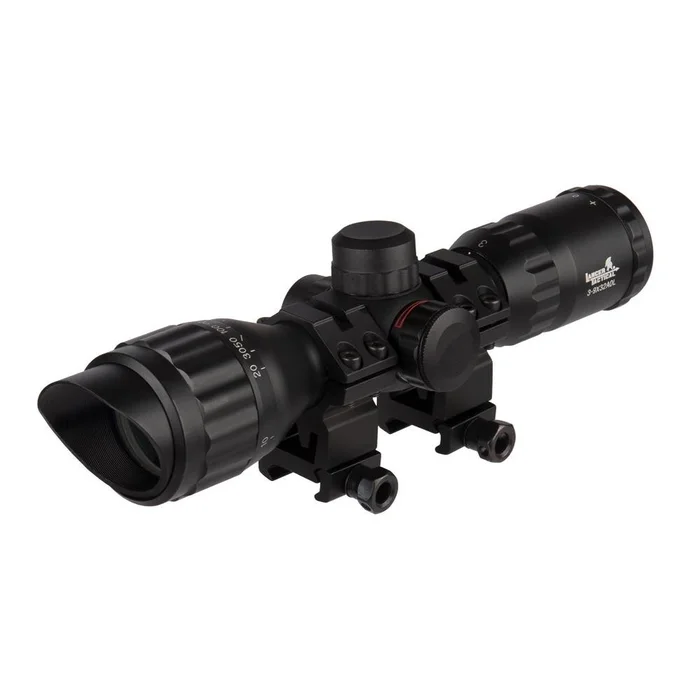 Lunette de Tir Lancer Tactical 3-9×32 AOL Mil-dot Rouge et Vert – Réticule Lumineux – Précision et Polyvalence