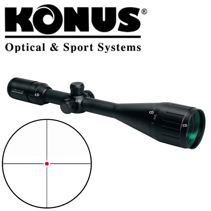 LUNETTE KONUS KONUPRO PLUS 6-24X50 IR