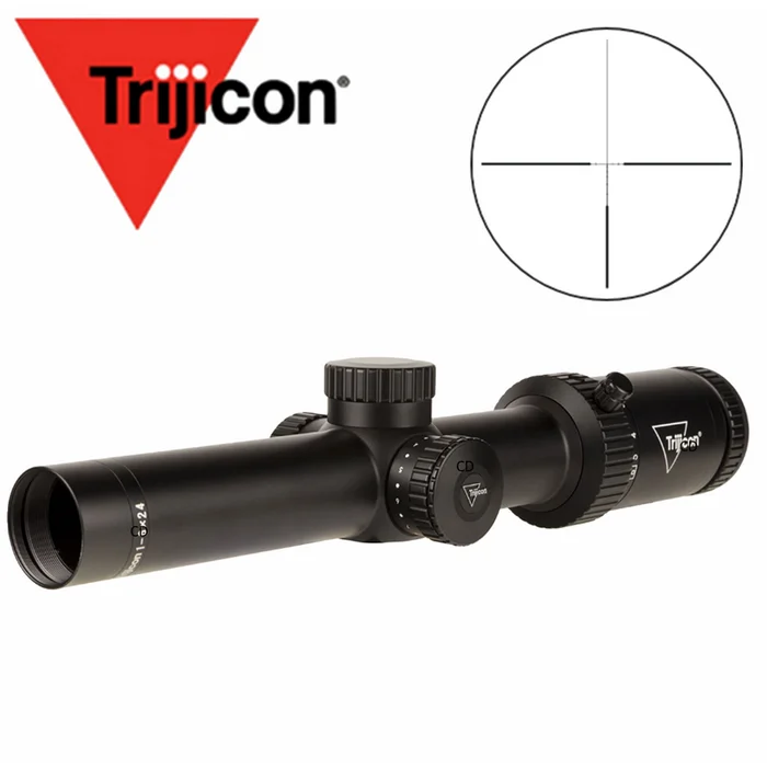 LUNETTE TRIJICON CREDO HX 1-6X24MM BDC Hunter Holds .223 Rouge