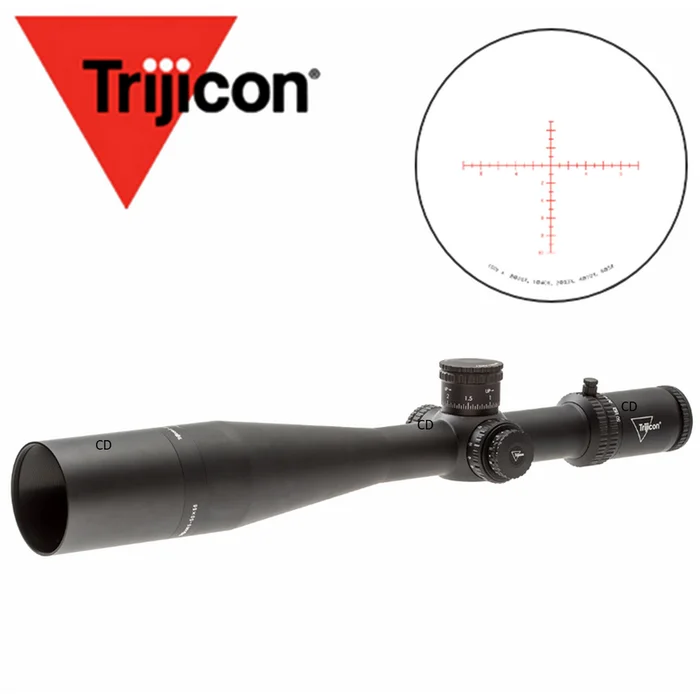 LUNETTE TRIJICON TENMILE 5-50X56MM Extrême Long Range MRAD Rouge /Vert