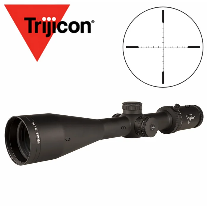 LUNETTE TRIJICON TENMILE 6-24X50MM MRAD Ranging Led Dot Vert