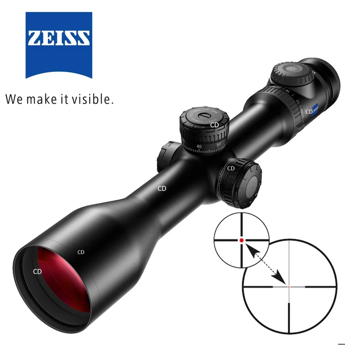 LUNETTE ZEISS VICTORY V8 2.8-20X56 T RETICULE 60 IL A RAIL ZM AVEC 2 ASV+