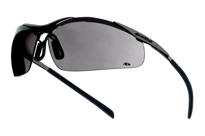 Lunettes Bollé safety contour metal – fumée