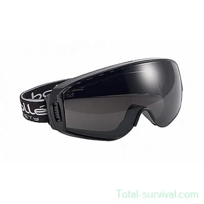 Lunettes de protection Bollé Pilot smoke platinum, PILOPSF