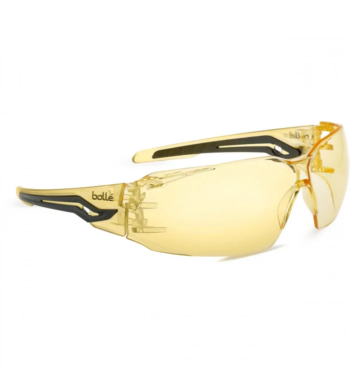 Lunettes de protection BOLLE Silex verres Ambre