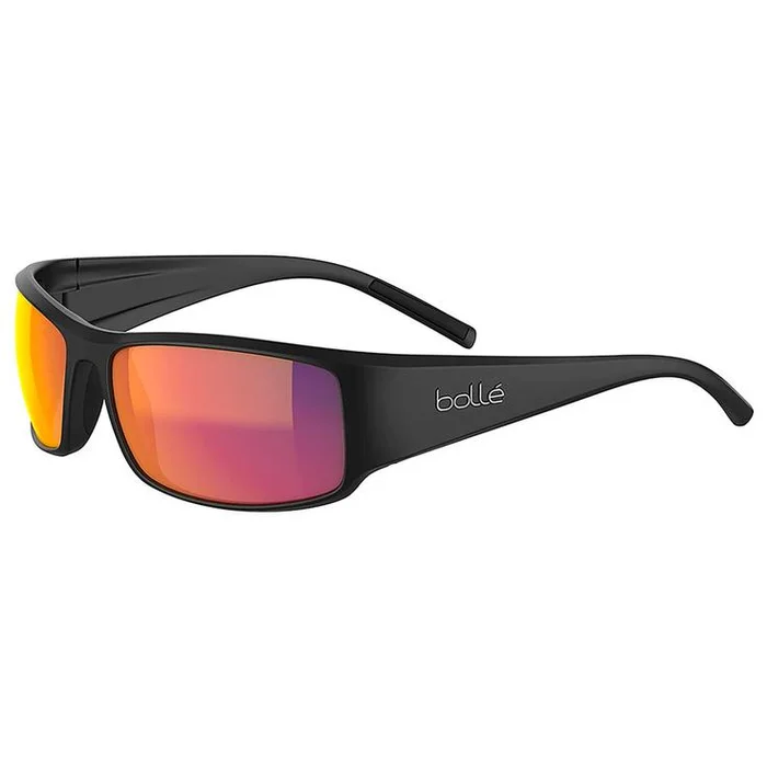 Lunettes de soleil Bollé King Black Matte Volt+ Ruby Polarized