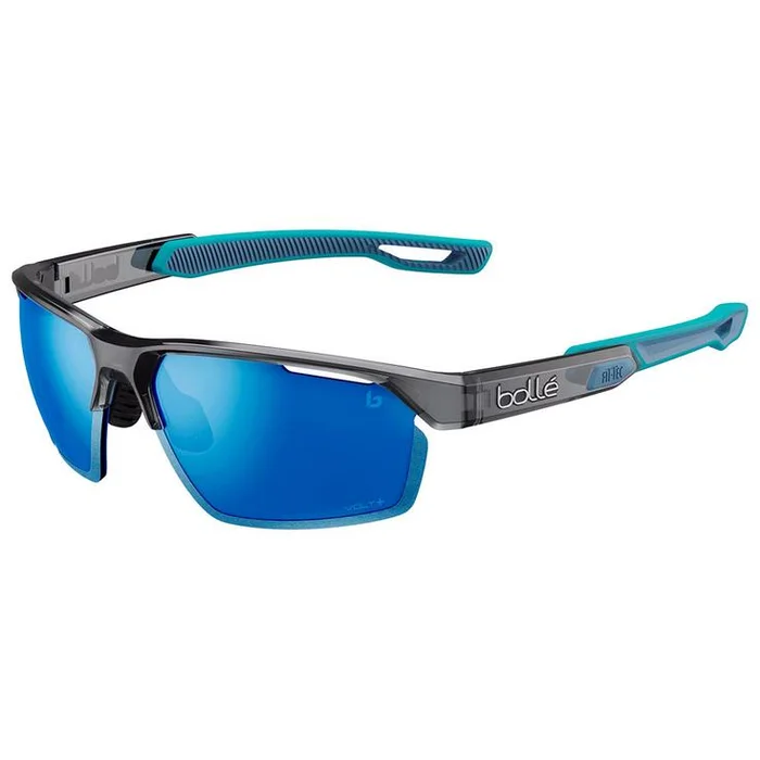Lunettes de soleil Bollé Victus Pro Dark Grey Crystal Blue Volt+ Offshore